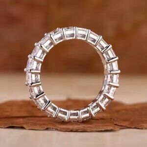 Claw Prong 3 cttw Diamond Eternity Band